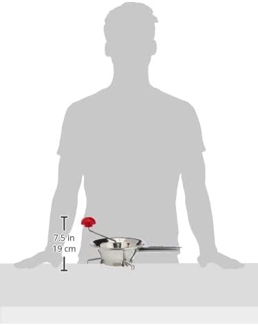 Cook Case By Omac Emanuel 2 Passatutto, Acciaio