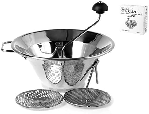 Cook Case By Omac Chef Passatutto Professionale, Acciaio
