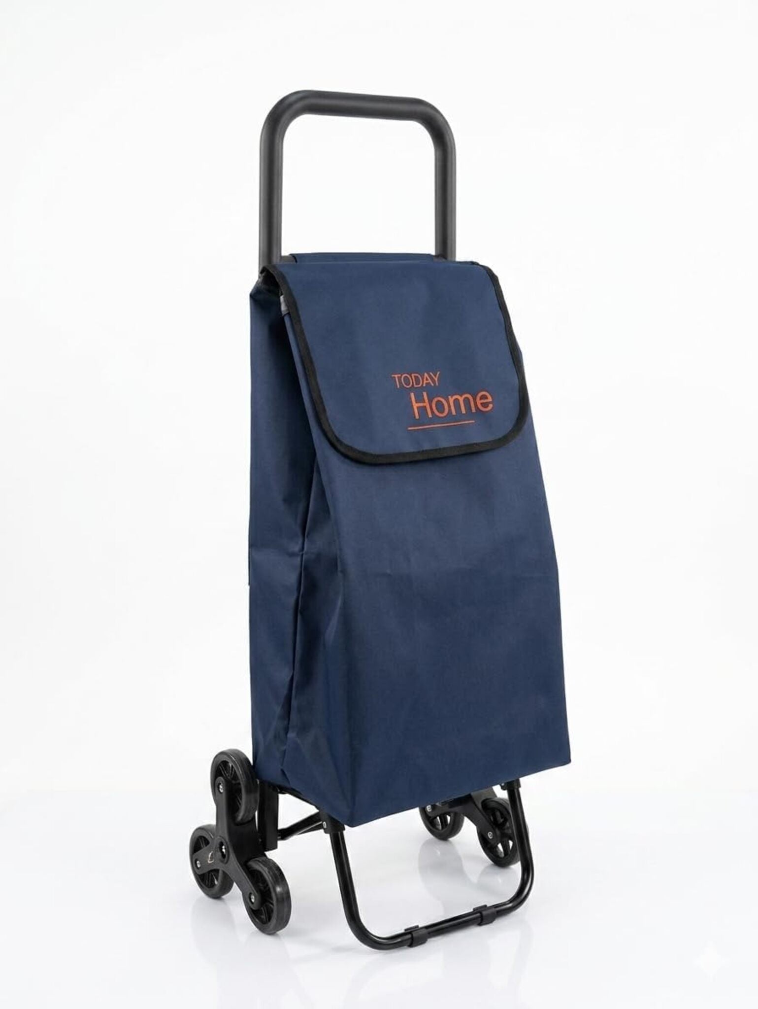 Carrello Spesa 42L con 2 Ruote per Scale + OMAGGIO 1 COPPIA DI 3 RUOTE per salire le scale, Pieghevole, Impermeabile, Leggero, Capacità 25 kg, Modello Re Marke