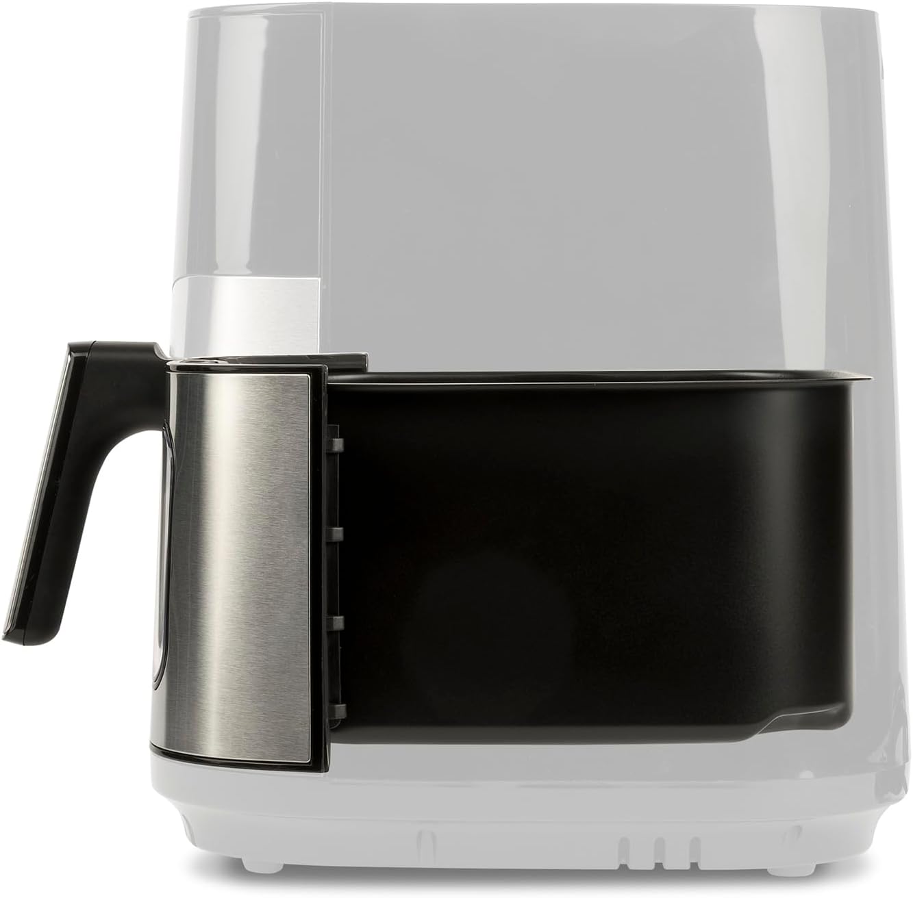 Girmi FG90 Friggitrice ad Aria Ecofrit Premium, 2200W, 9 Lt, Doppia Resistenza, Finestra, Contenitore Antiaderente, Display Digitale, Scongelamento, Partenza Ritardata, BPA/PFOA safe, Nero