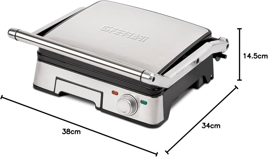 G3 Ferrari G10185 Bistecchiera "Lavica INOX", 2200W