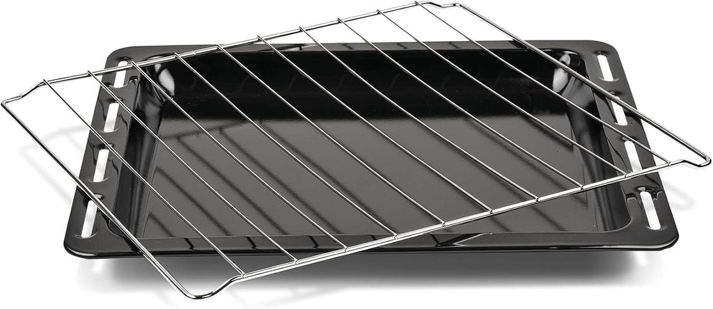 G3 Ferrari G10153 Forno Elettrico Ventilato, Raggiunge fino a 300° C, 5 modalità di cottura, 1400 W, Vetro doppio, Timer 90 min, Accessori inclusi, Argento Nero