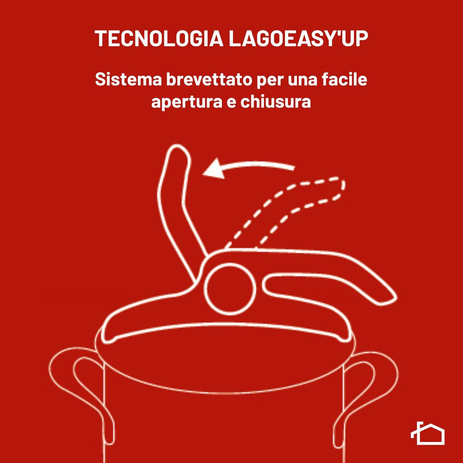 Lagostina Mia Pentola a Pressione 3.5L in Acciaio Inox 18/10 Ø 22 cm, Pentola Induzione e Gas, Coperchio con Apertura Facilitata, Fondo a tre Strati, Lavabile in Lavastoviglie
