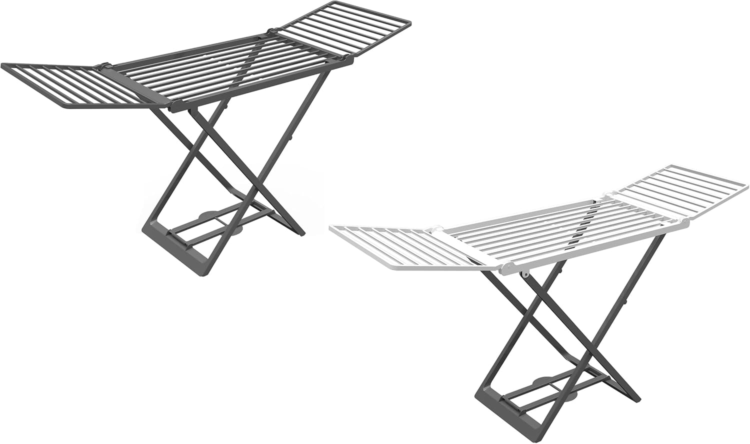 Colombo Stendino da Terra Marino | Stendibiancheria da Pavimento in Resina da Interno ed Esterno, Stendino con Ali Estensibili | 20 Metri di Stenditura | Colori Assortiti | Made in Italy