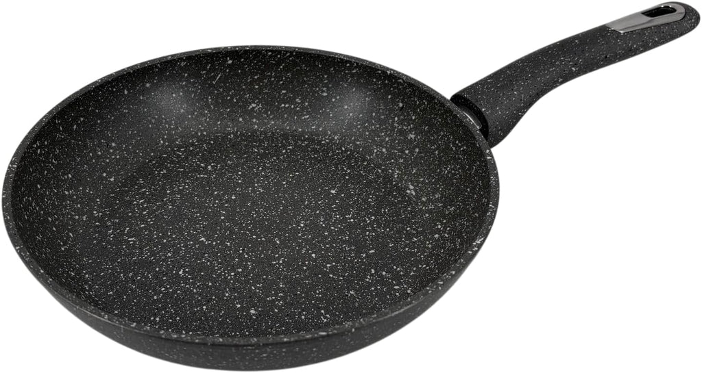 Today Home,Padella Antiaderente Effetto Pietra, Lady Stone, 32cm, Rivestimento Antiaderente PFOA Free,Adatta a Tutti i Piani e Induzione,Manico Ergonomico,Fondo Full Induction,Colore Grigio Granito