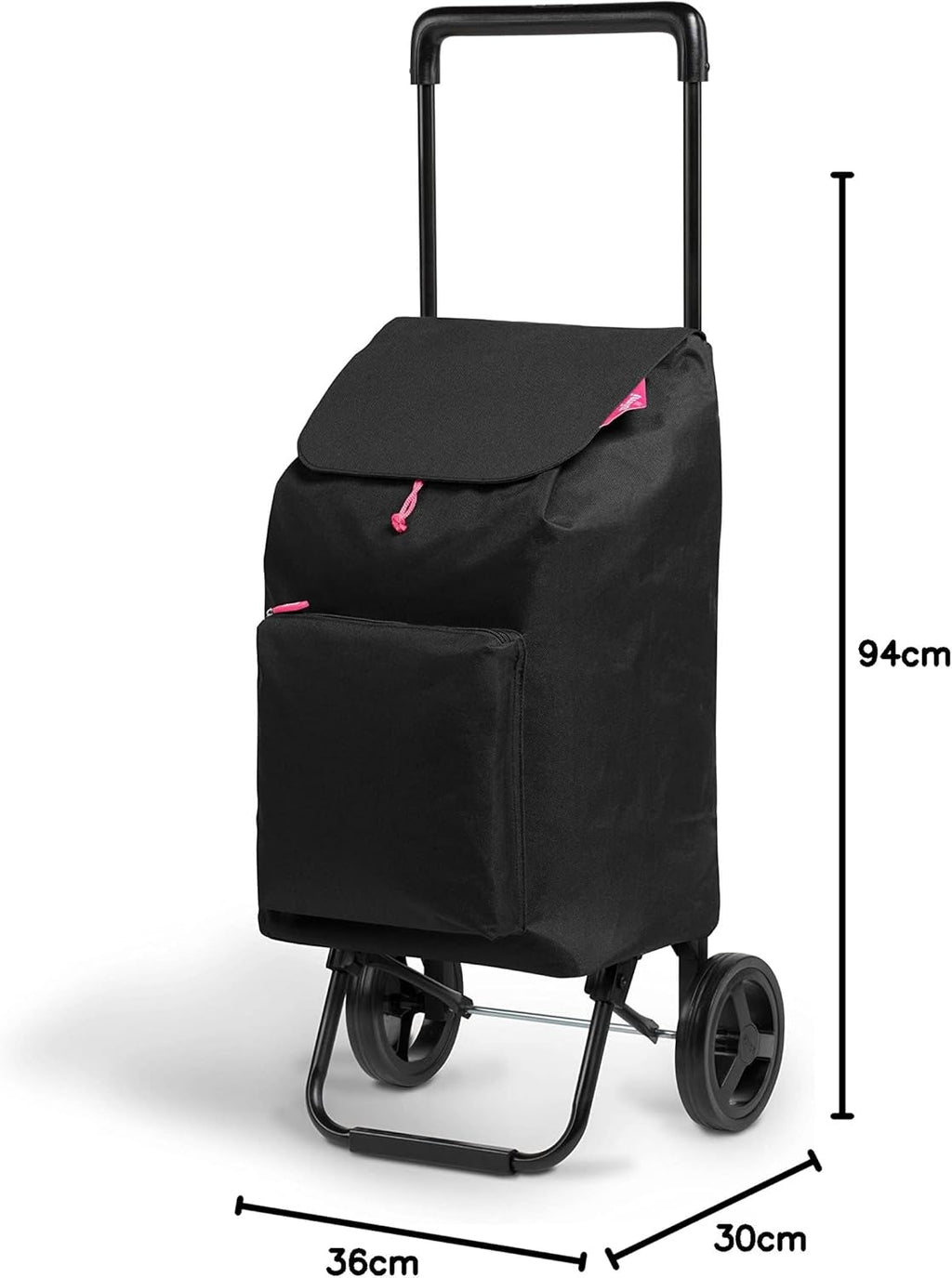 GIMI Carrello Spesa New Argo Nero