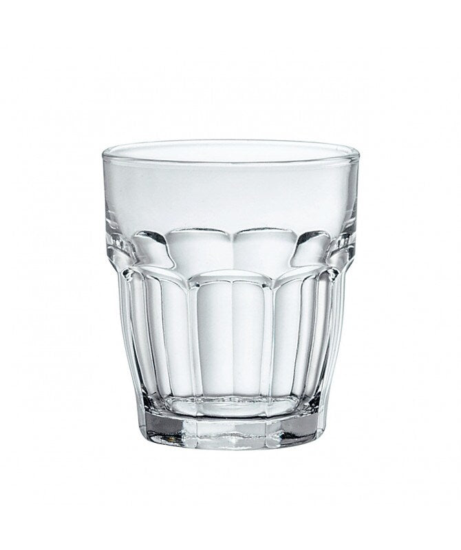Bicchiere Rock Bar Cl 21,5 Temperato Bormioli Rocco H 8,3 Ø Cm 7,5 Impilabile Confezione Da 6
