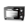 Melchioni Family | Forno Elettrico Modello DEVIL 11 con Capacità 11 litri, Temperatura regolabile fino a 230°C, Timer 30 Minuti, Colore Nero